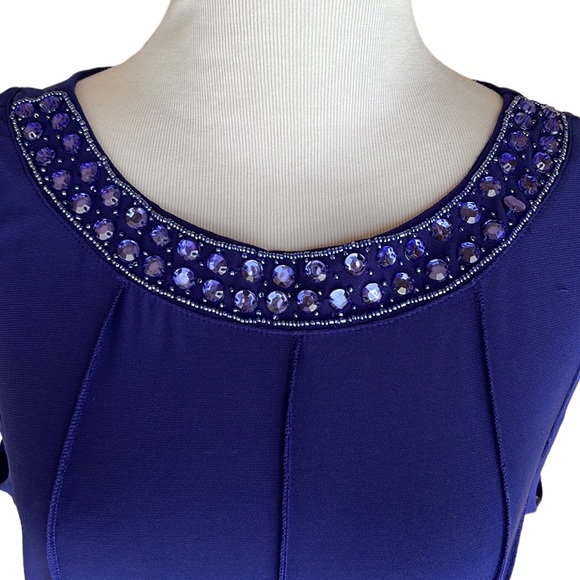 〰️ Forever Woman Beaded Neck Dress 〰️ - Picture 3 of 10